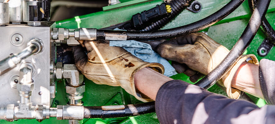 Repairing a Tractor